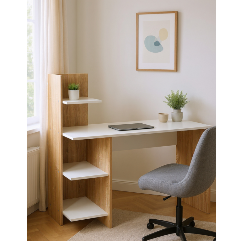 Биро Естило со полици