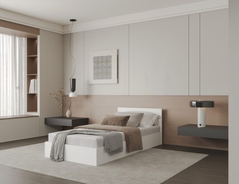 Единечен Кревет Коман бел за душек 90/200