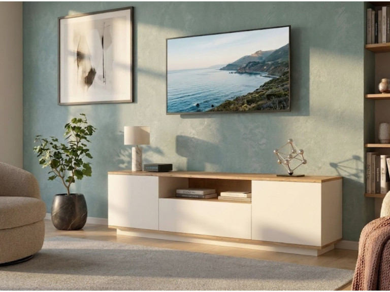 ТВ Комода Линеа бела