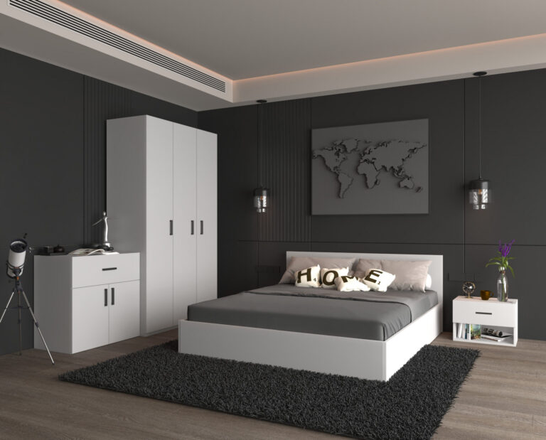 Сет за спална соба Кимен бел