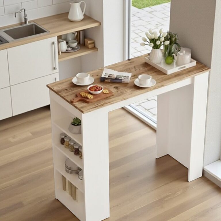 Кујнски шанк Норел атлантик/бел