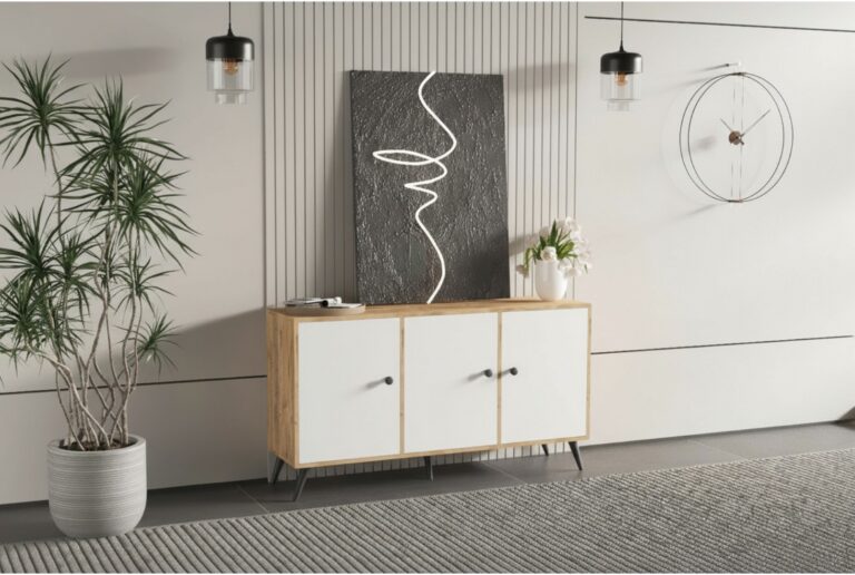 Повеќенаменска комода Минот бела