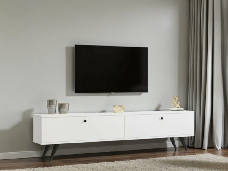 ТВ Комода Виена Бела